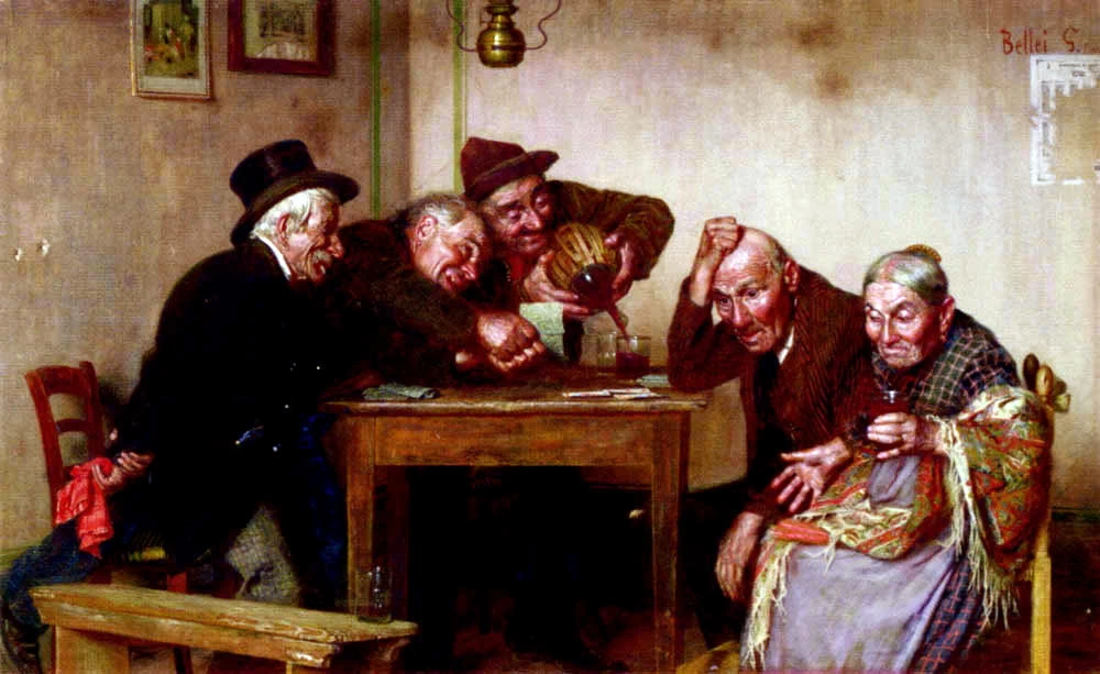 Consolazione - partita a carte